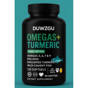 Duwzgu Omegas + Turmeric (Option: 160 pieces)